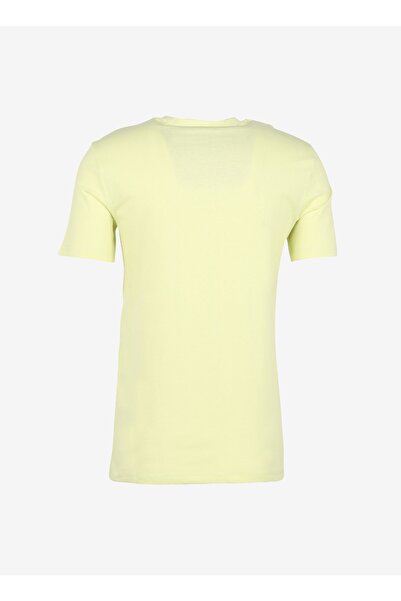 Guess Crew Neck Yellow Men's T-Shirt M2Yi72I3Z11_Aıdy Cn Ss Tee - Organ