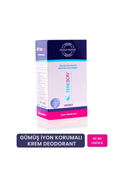 Tereson Krem Deodorant Gümüş Iyon Korumalı 40 Ml