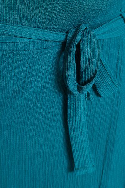 Trendyol Curve Πλεκτό Φόρεμα Πλεκτό Διπλό Ζώνη TBBSS22AH0144