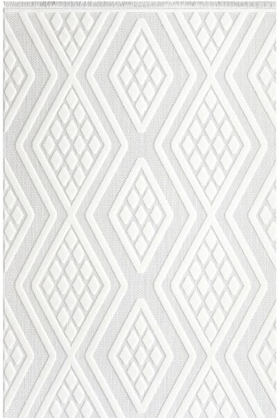 İpek Mekik Halı Almond 11407 Iskandinav Tarz Dokuma Modern Desenli Halı