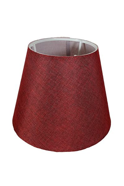 Art&Gift Red Gray Lampshade Cap Ready Hat