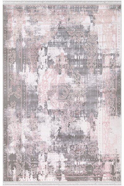 İpek Mekik Halı Blossom 13502 Yumuşak Tuşeli Modern Ve Overdye Tarz Şık Üst K...