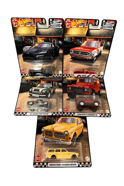 HOT WHEELS Boulevard 5’li Set