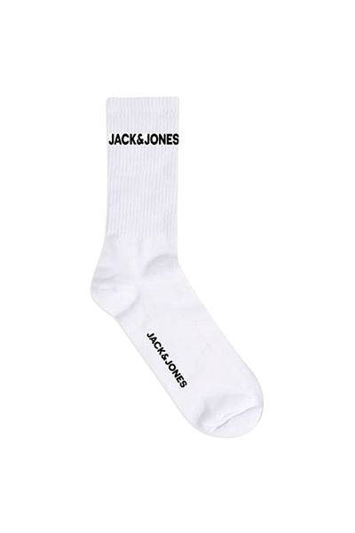 Jack & Jones Мъжки тенис чорапи Jack&jones Jacbasic White/white 12w15jacbasic