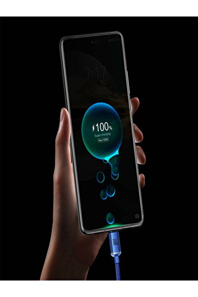 Baseus Baseus Crystal Shine 100w Usb To Type-c Hızlı Şarj Kablo 1.2 Mt