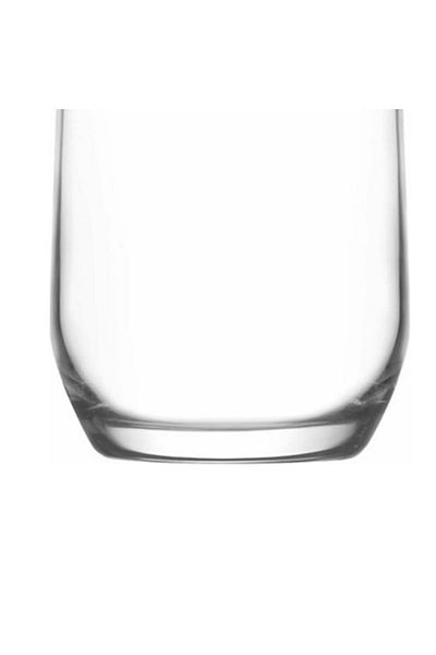 LAV Set of 6 Sude Coffee Water Glasses - 205 Ml
