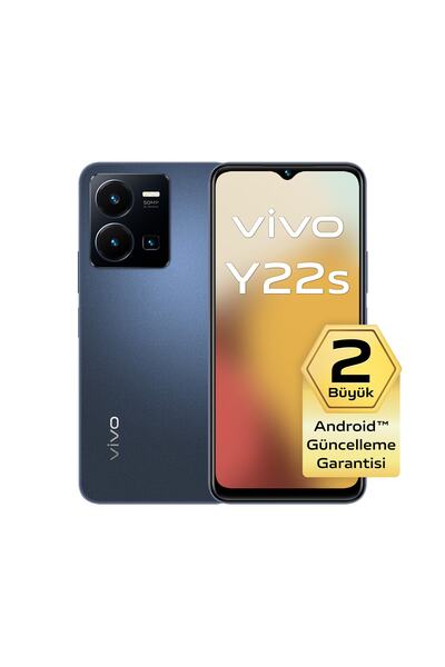 vivo Y22s 128 GB 6 GB RAM Lacivert Cep Telefonu (vivo Türkiye Garantili)