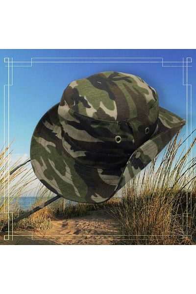 Mood Agenda Унисекс лятна сгъваема шапка Safari Fedora