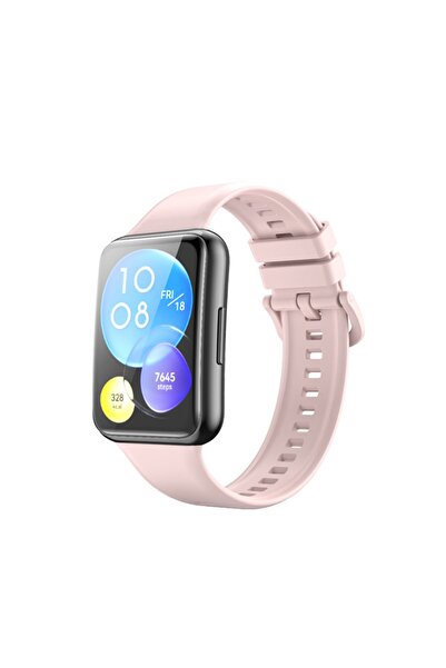 İncisoft Huawei Watch Fit 2 Uyumlu Kordon Spor Soft Pürüzsüz Yumuşak Tasarım ...