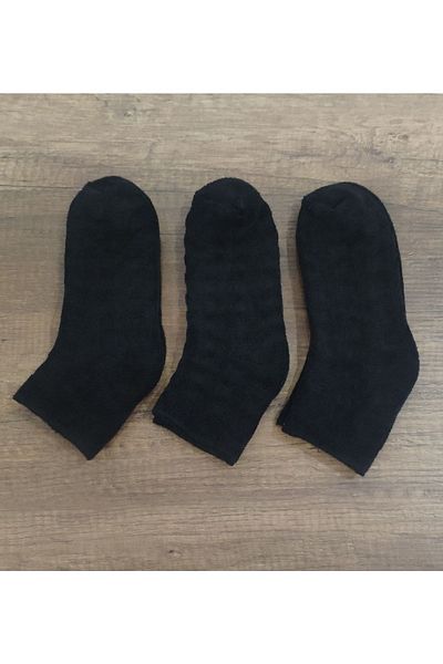 Leement socks 3 чифта бамбукови обувки с обратна хавлия за зимата