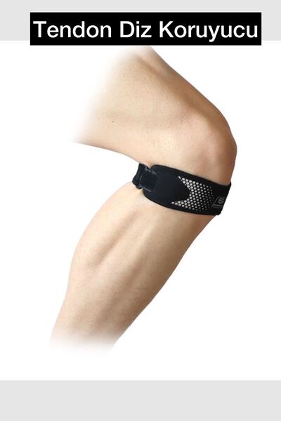 ucuzmi Diz Koruyucu Tendon Bandı Sporcular Için Destek Diz Ağrısı Unisize Tüm...