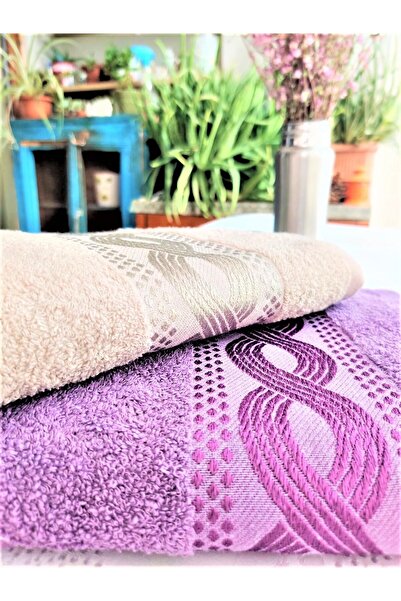 Z&N STYLE Бархатний рушник для ванної кімнати 70x140 см (комплект з 2 штук)