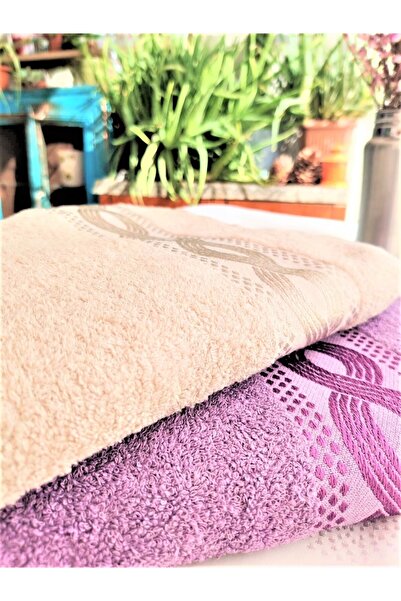 Z&N STYLE Бархатний рушник для ванної кімнати 70x140 см (комплект з 2 штук)