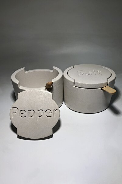RocArt Home Beton Celery Tuzluk Biberlik