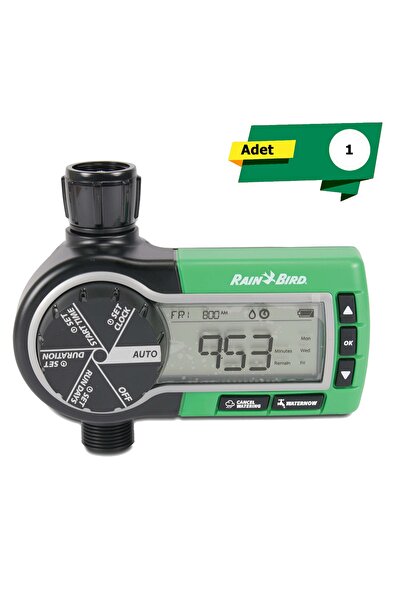 Rainbird 1zehtmr- Hortum Ucu Pilli Musluk Tipi Dijital Zamanlayıcı 3/4"inç