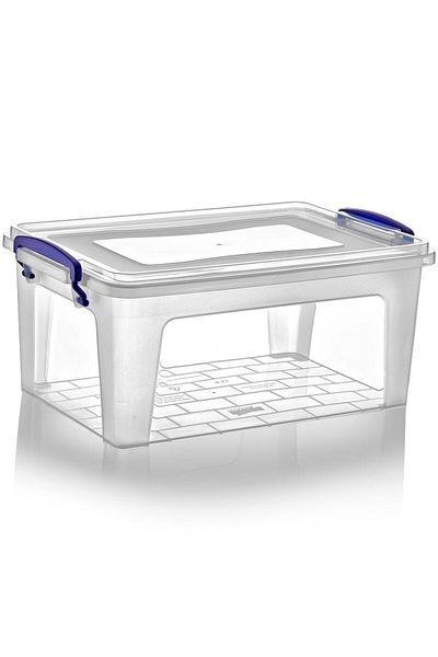 TAKYAKA Verri Home 9 Lt Deep Clear Box Storage Box and Toy Box Organizer1233
