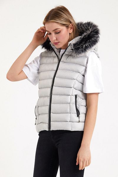 ONE MAGOA Stone Color Women's Trend Vest
