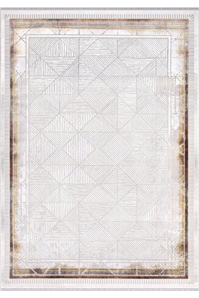 İpek Mekik Halı Roxanne 17170 Modern Ve Spor Desenli Üst Kalite Dokuma Halı