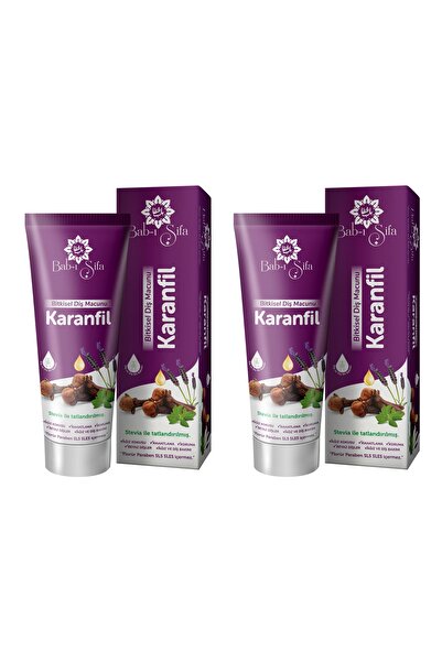 Bab-ı Şifa Babı Şifa Bitkisel Diş Macunu Karanfil 140gr 2 Adet