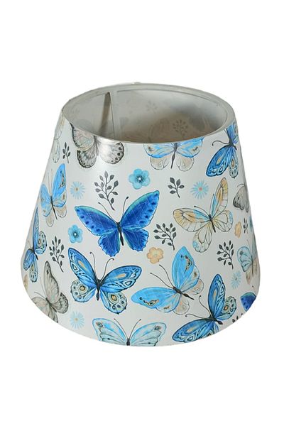 Art&Gift Butterfly Patterned Ready Lampshade Head PCV Hat