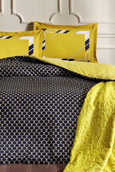 Özdilek Kudonta Çift Kişilik Battaniyeli Nevresim Takımı Yeşil