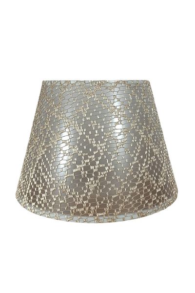 Art&Gift Beige Lace Fabric Lampshade Cap Ready Hat