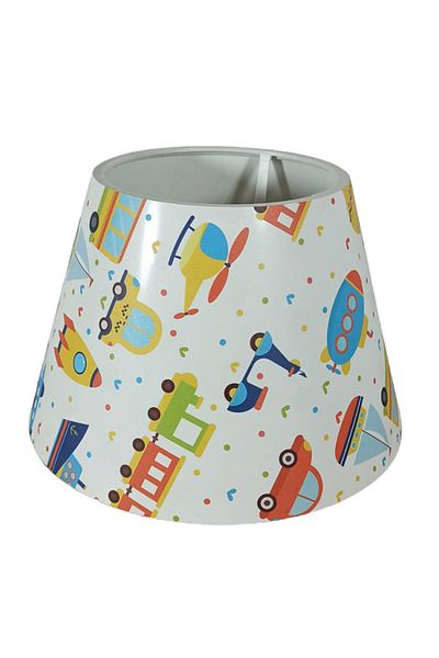 Art&Gift Ready Head Lampshade Hat - Pcv for Children's Room and Vehicles