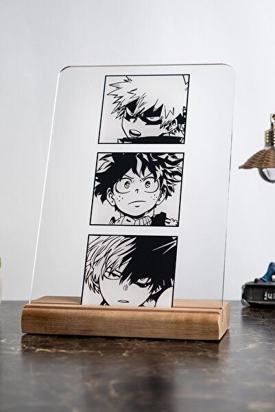 Modiwa Design My Hero Academia Ev Dekoru Deku Bakugo Todoroki Anime Severlere...