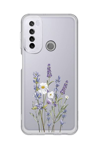 Tria حافظة هاتف Redmi Note 8 مصنوعة من السيليكون الشفاف بنمط مطبوع