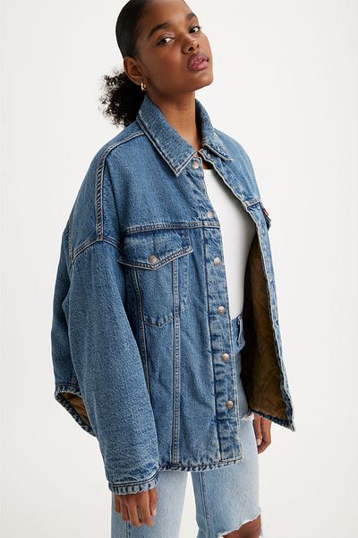 Levi's Jacke - Blau - Oversized