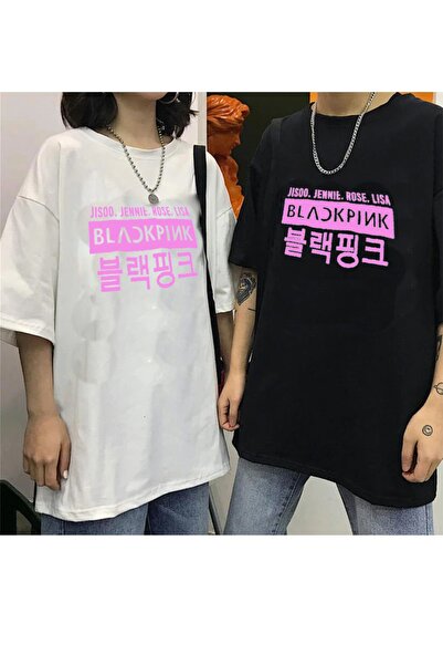 Freak Tshirt Blackpink Kpop Printed Unisex Wide Cut T-shirt