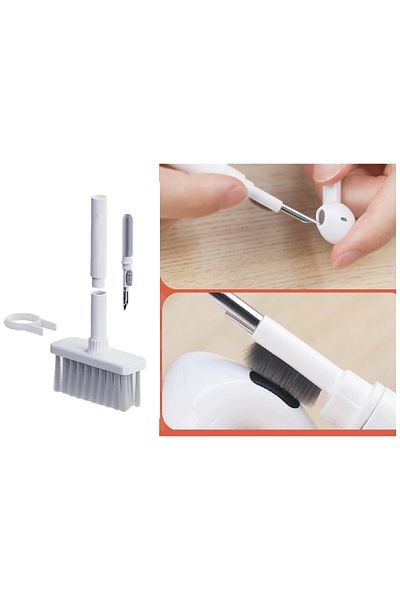 Milena Life Multi-Purpose Cleaning Brush Mini Precision Brush Head Computer Laptop Cleaning Brush 1 Piece