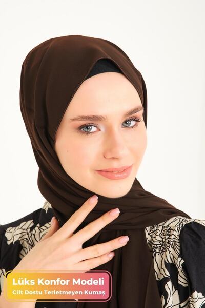 Didari Butik Special Series Luxury Medina Silk Non-Sweating Scarf That Doesn'...