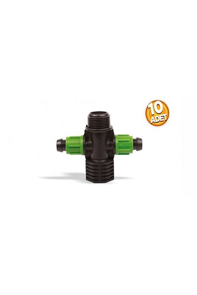 HMC 32 Male / 32 Female / 20 Abot Dispenser Irrigation Drip Equipment (10 Pieces)