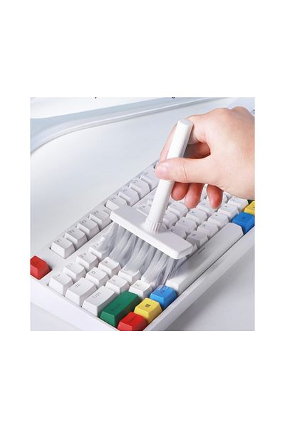 Milena Life Multi-Purpose Cleaning Brush Mini Precision Brush Head Computer Laptop Cleaning Brush 1 Piece