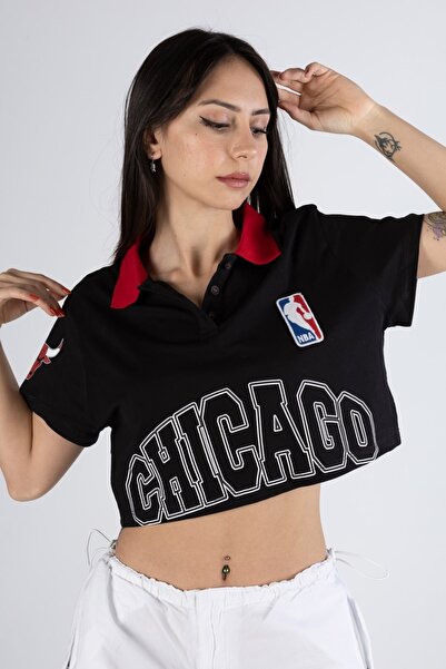 Kutaf Tricouri polo - Negru - Crop