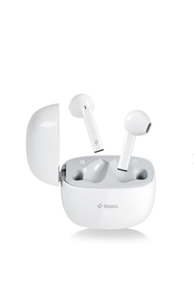 Ttec 2km141b Airbeat Go Gerçek Kablosuz Tws Bluetooth Kulaklık Beyaz