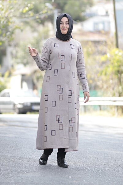 Zey&Ka Butik سترة صوفية محبوكة باللون الذهبي من Cotonit Three System