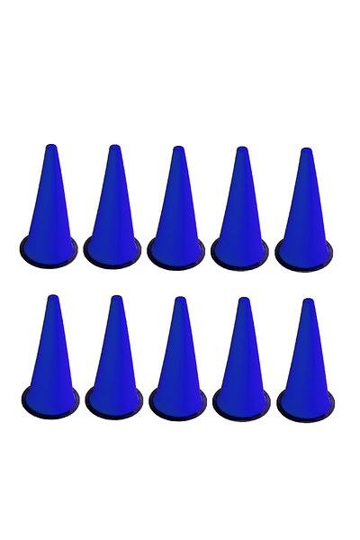 virajx Perforated Training Funnel 40 Cm Rubber Base 10 Pieces