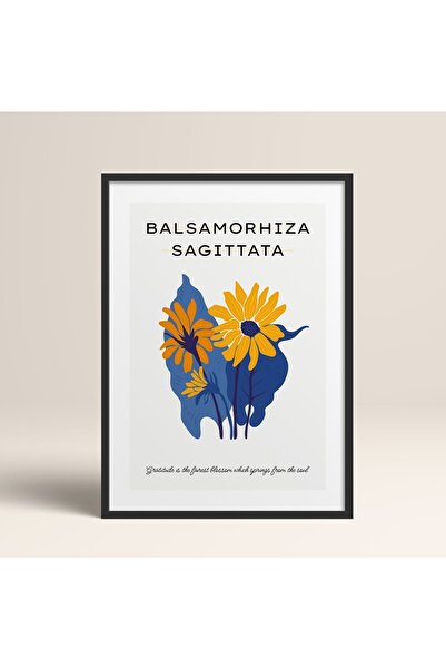 HOMEPACK Înramă Flori înflorite Flori abstracte Pictură de artă modernă