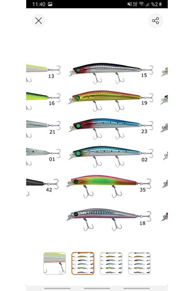 Kendo Haryu 9.5 Cm 8.0g Floatıng Suni Yem 035