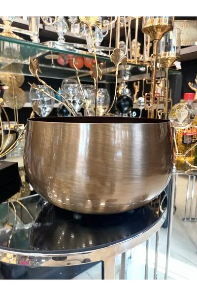 By Ari Ev Dekorasyon 20 Cm Metal Vazo Vz140-2