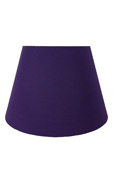 Art&Gift Purple Colored Lampshade Head Ready Hat