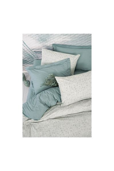 Cotton Box Σετ Παπλωματοθήκη Petite Διπλό Βαμβακερό Drops Mint