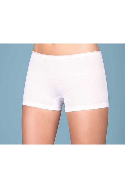 ÇamaşırcımShop Boxer din bumbac pieptănat simplu Berrak 2100 Lycra