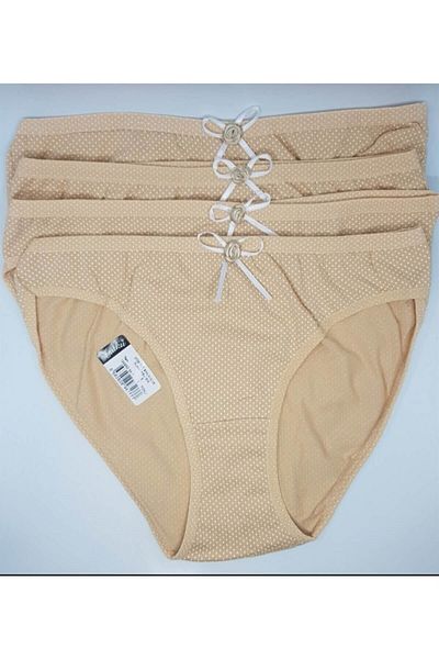 ÇamaşırcımShop Tutku 0728 Little Polka Dot Pachet de 6 chiloți de bikini din elastan