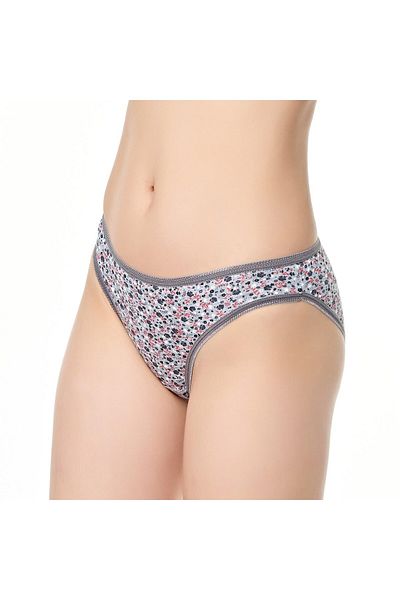 ÇamaşırcımShop Tutku 0813 Çağla Pachet de 6 chiloți de bikini din elastan cu model
