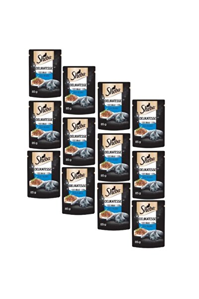 SHEBA Pouch Ton Balıklı Yetişkin Kedi Konservesi 85 Gr 24 Adet