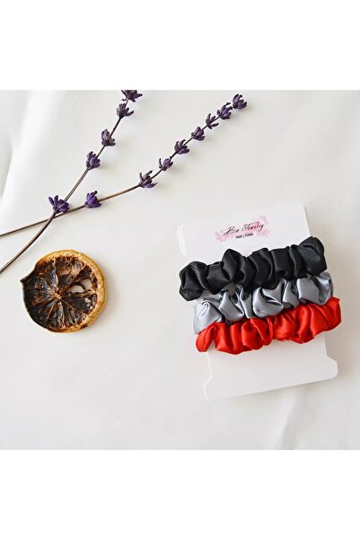 Ba Jewelry مشبك مطاطي من الساتان 3 قطع