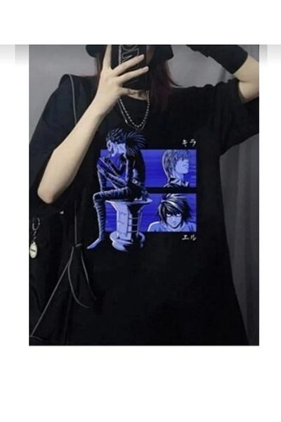 GC GÖKHAN CLUB Death Note Unisex Anime T-shirt Unisex